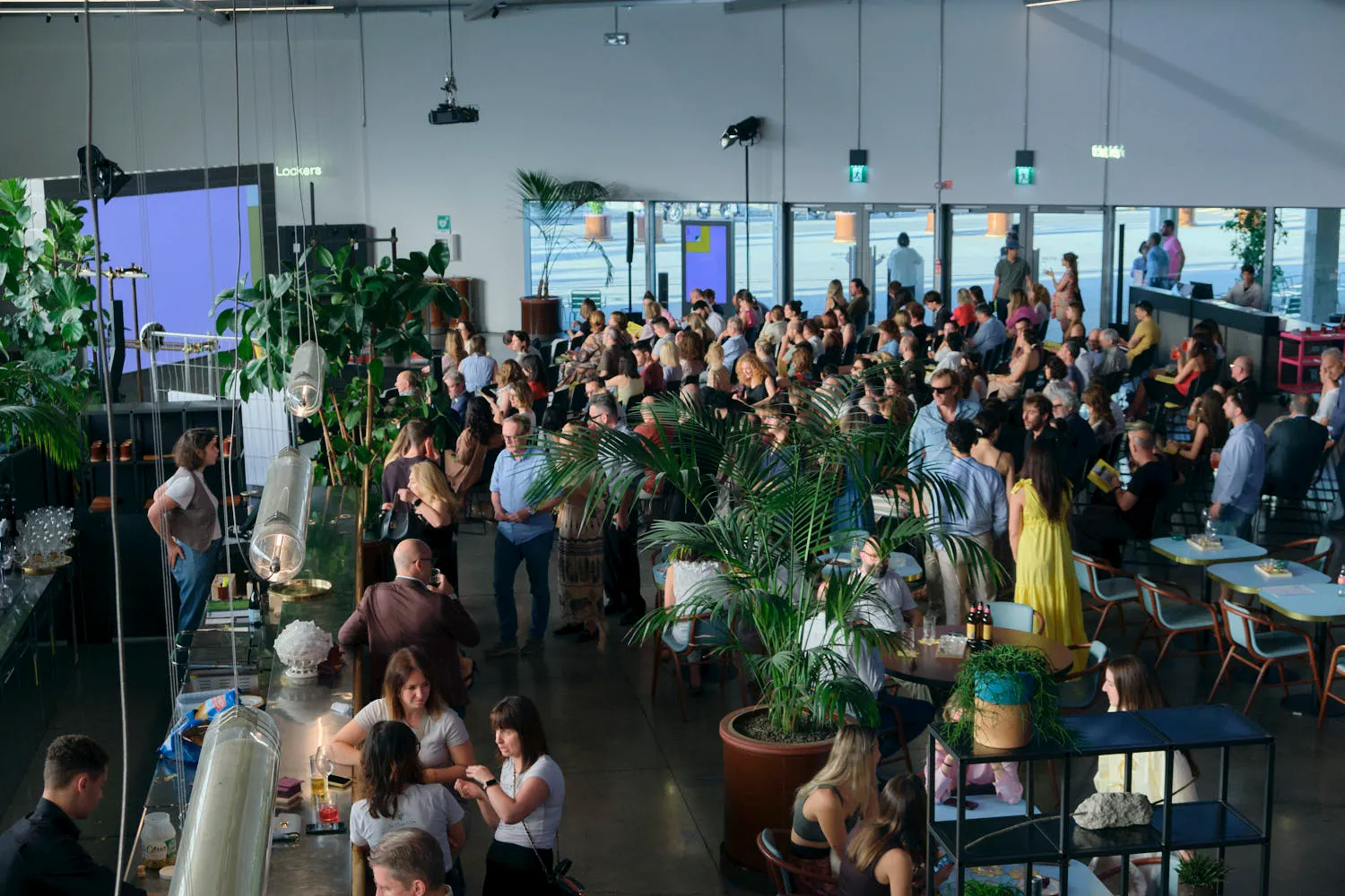 CANTIERE CULTURALE — l'incontro pubblico all'inaugurazione